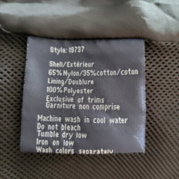 DOCKERS Bomber Rain  Jacket Men's Sz Lrg - Picture 12 of 12